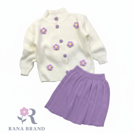 طقم تريكو تنورة